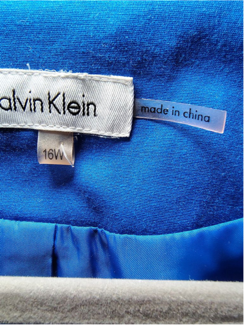 Calvin Klein Royal Blue Women's Blazer Jacket - Picture 14 of 14